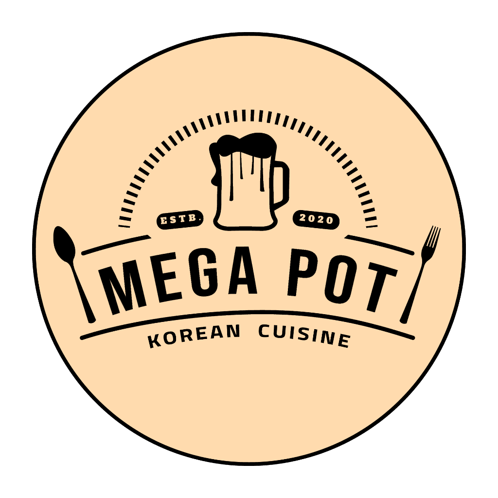 MEGA POT Korean Cuisine Logo