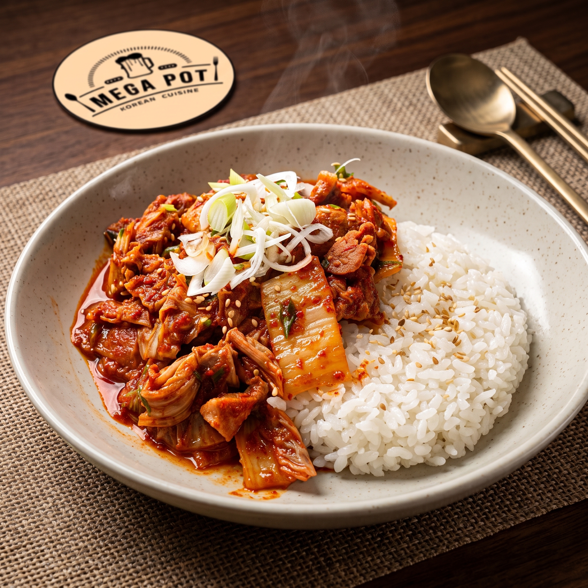 김치제육덮밥 - Kimchi-jeyuk-deopbap - ข้าวหน้าหมูผัดกิมจิ