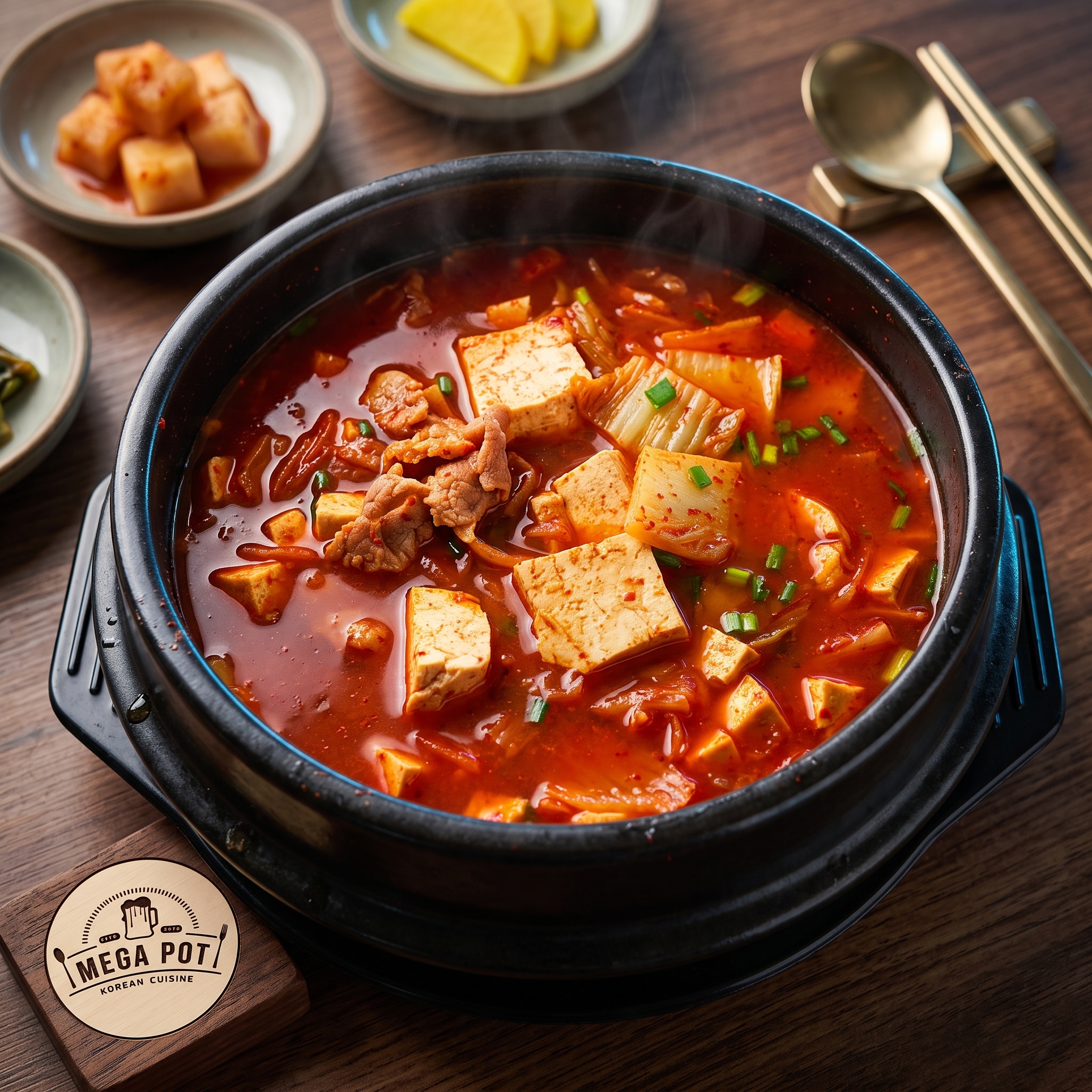김치찌개 - Kimchi Jjigae - ซุปกิมจิ