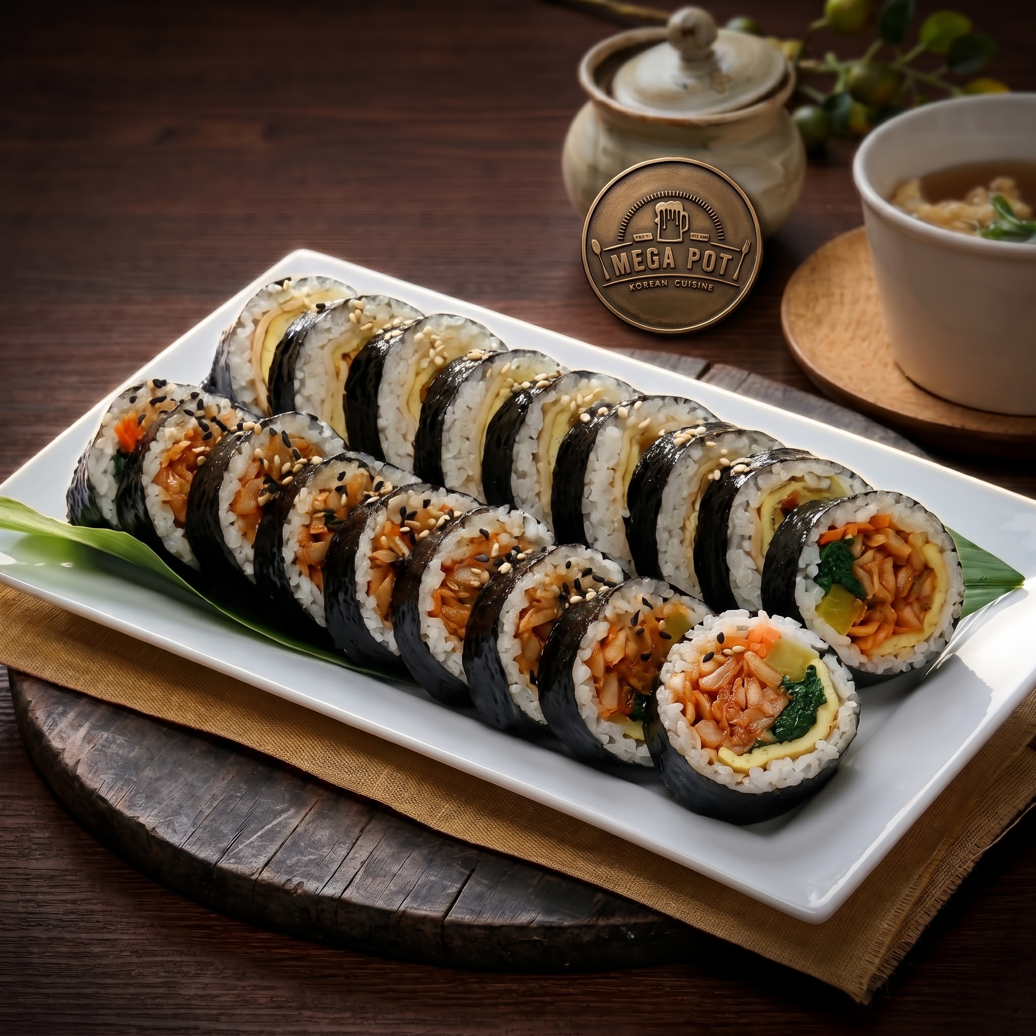 김치김밥 - Kimchi Kimbap - คิมบับ กิมจิ