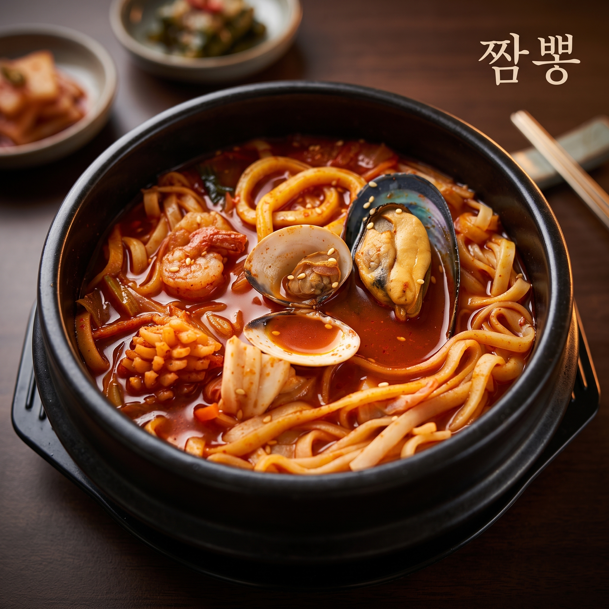 짬뽕 - Jjampong - บะหมี่ทะเล